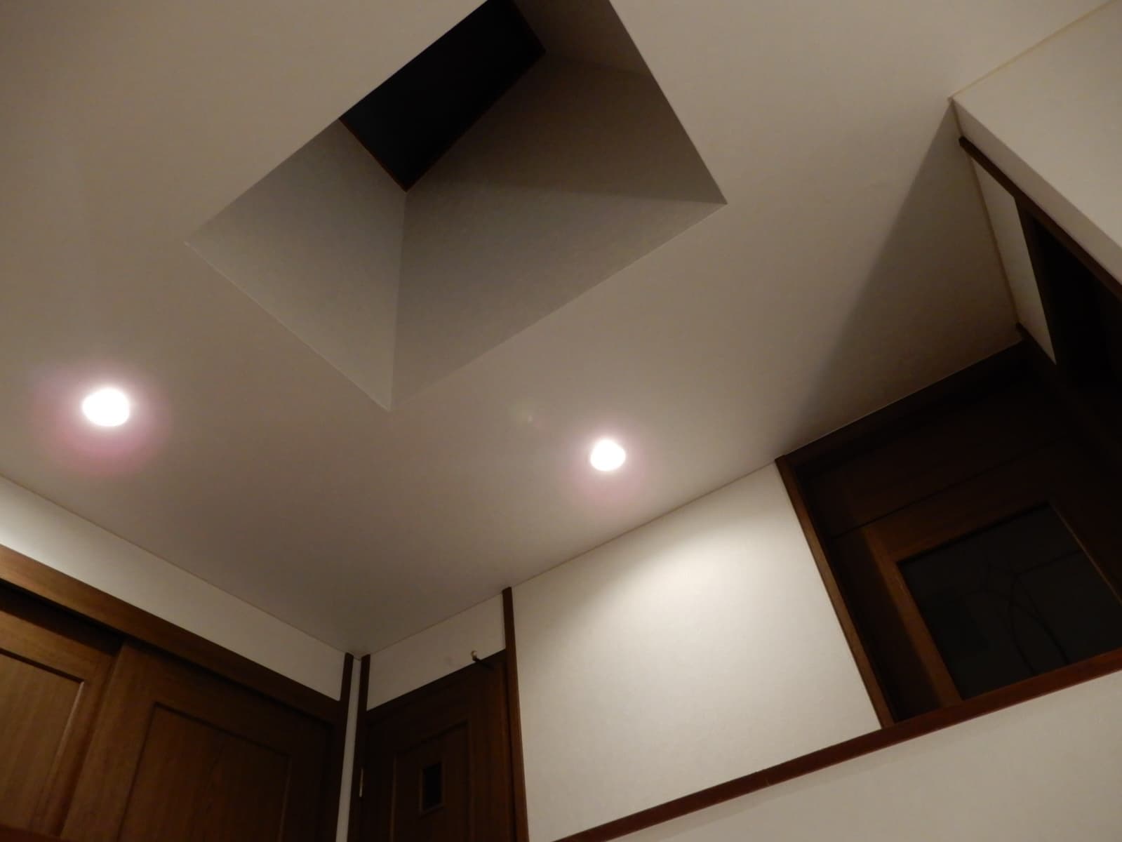 越谷　ロス工事　天井貼替