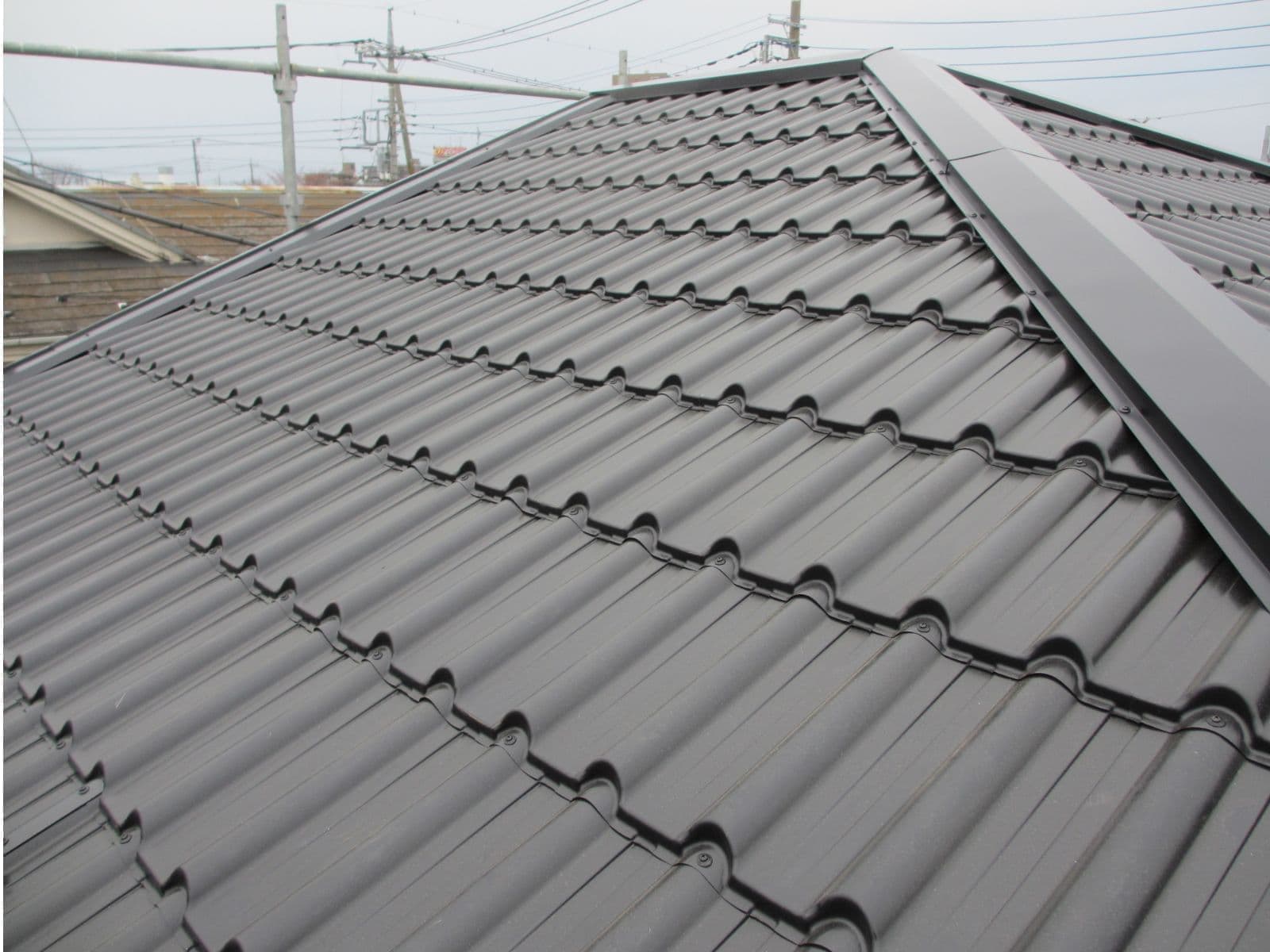 屋根工事　ガルバ