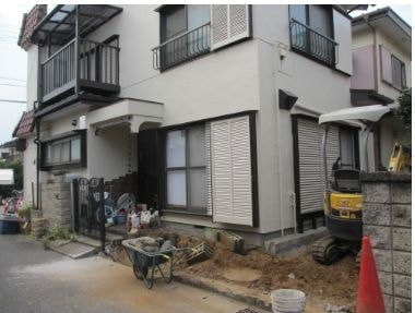 越谷　外構工事　エクステリア