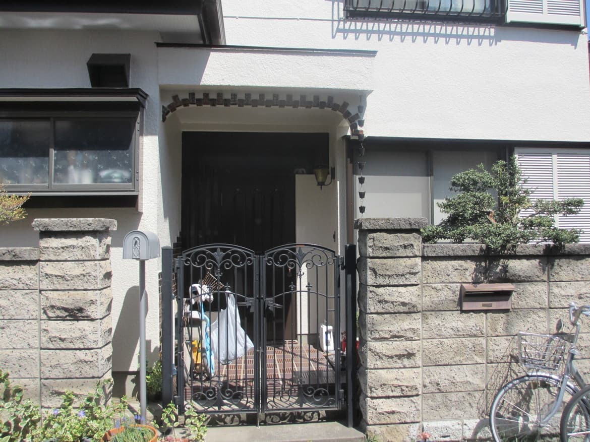 越谷　外構工事前