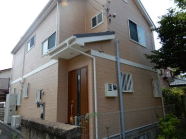 越谷　外壁塗装　完成写真