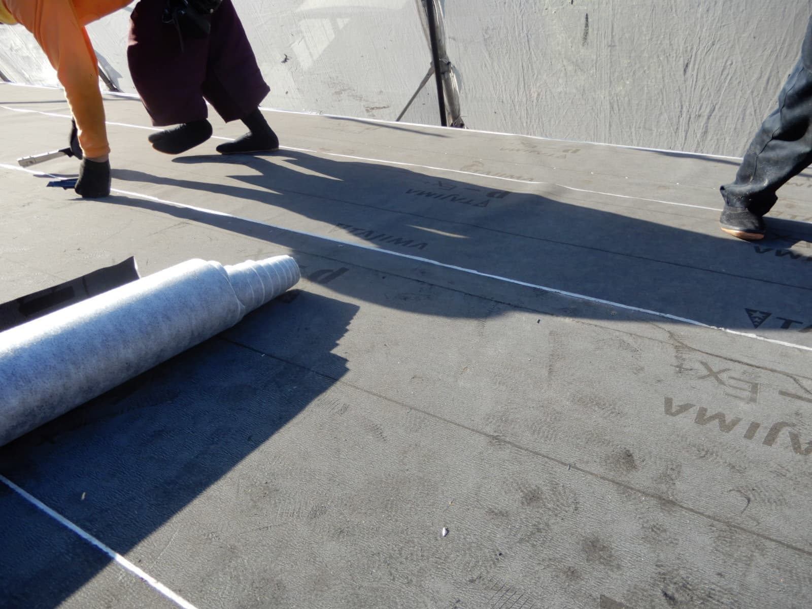 越谷　ルーフィング　屋根葺き替え　