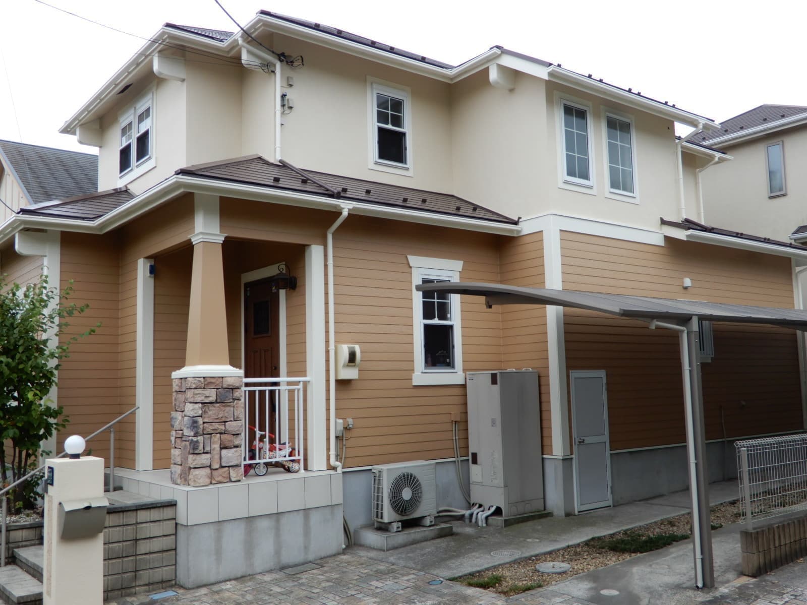 越谷　外壁　塗装　みやび住宅環境