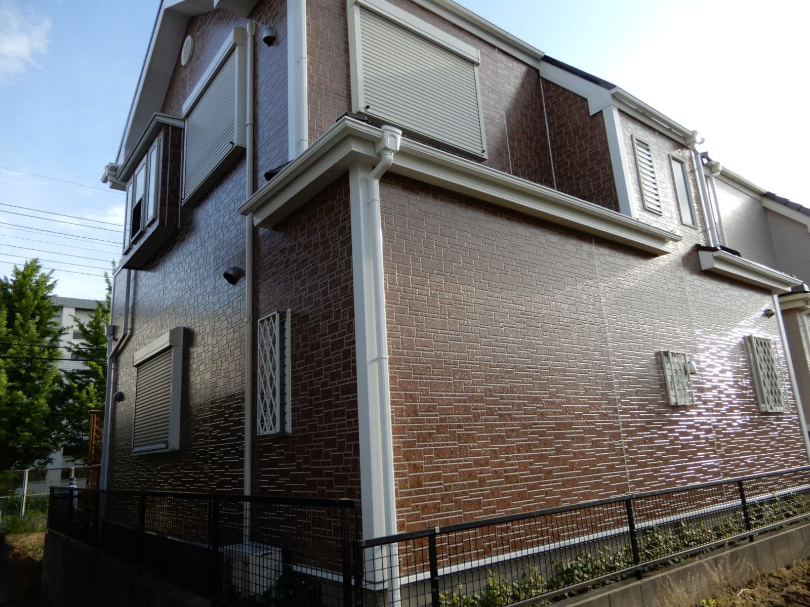 外壁塗装　クリア塗装　みやび住宅環境